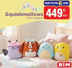 SQUİSHMALLOWS ÇEŞİTLERİ fiyat ve kampanya bilgisi